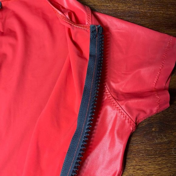 Lisa Marie Fernandez Pink Neoprene Farrah Swimsuit Bodysuit Size 2 - Picture 6 of 8